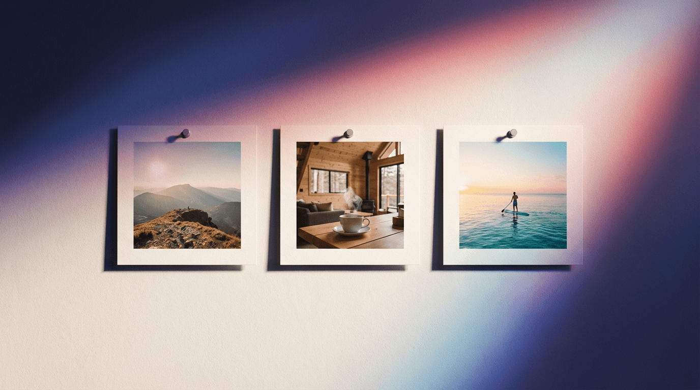 Clarity emerging from options — from vague to vivid