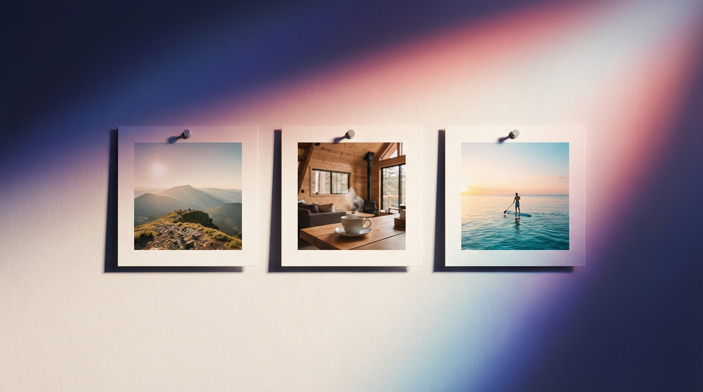 Clarity emerging from options — from vague to vivid