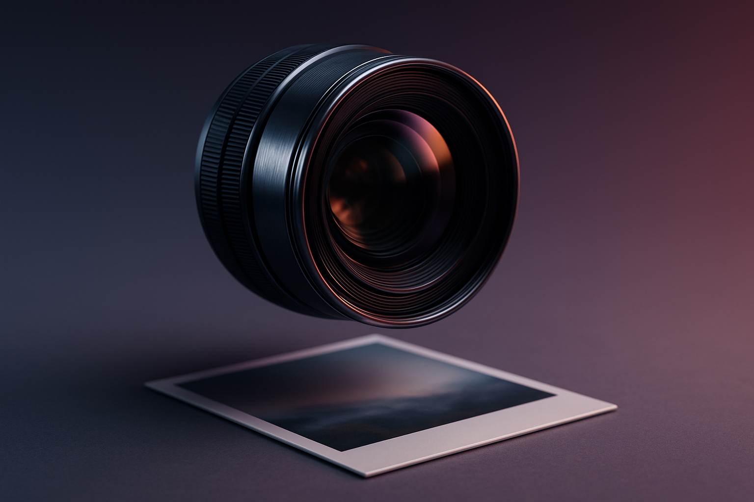 A photorealistic lens symbolizing refinement and alignment